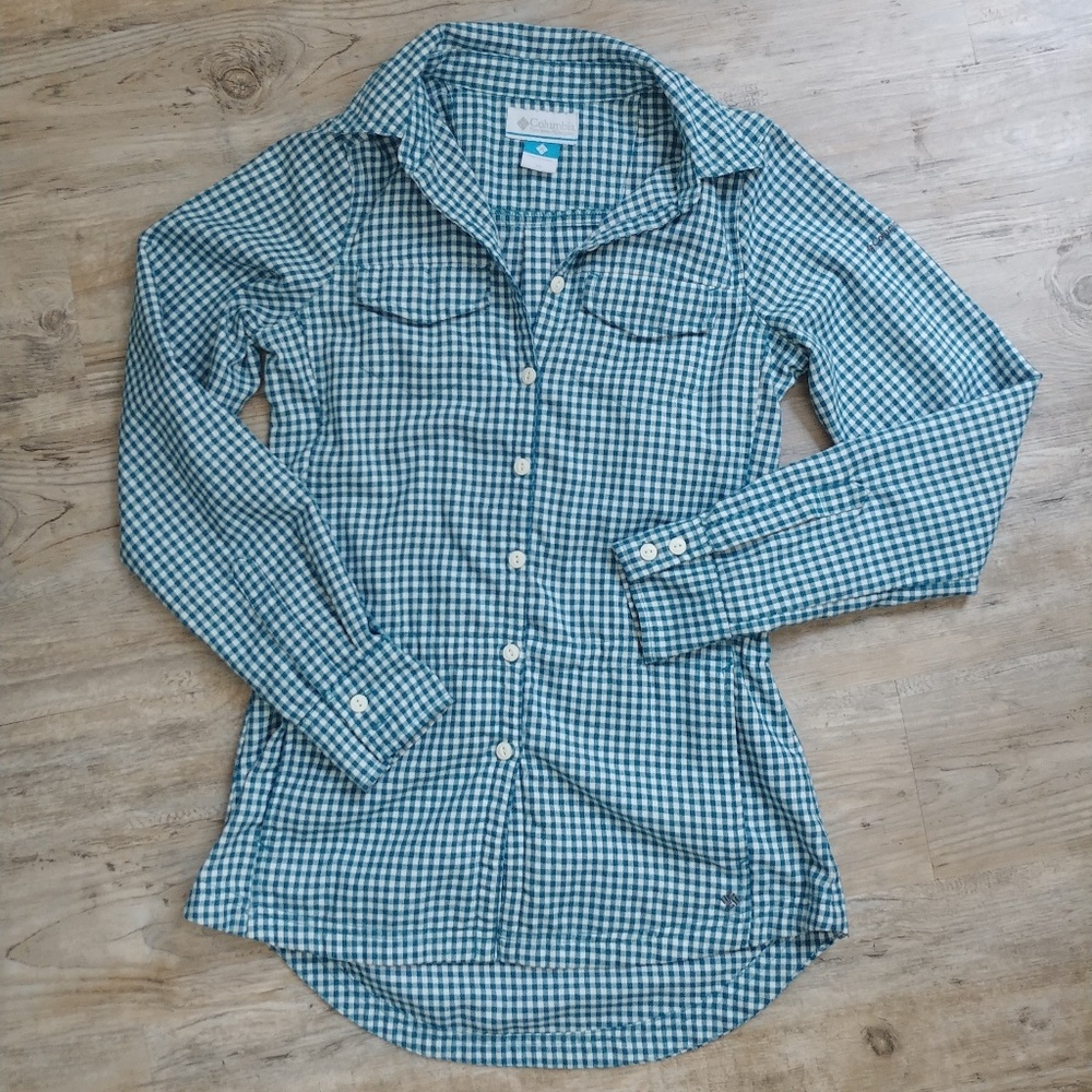 Columbia Flannel/Plaid Button Down